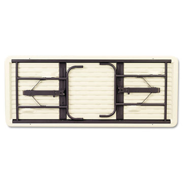 Iceberg Indestructable Classic Folding Table, Rectangular Top, 300 Lb Capacity, 48 X 24 X 29, Charcoal freeshipping - TVN Wholesale